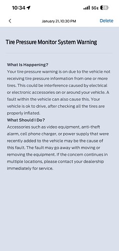 Tire Pressure Monitoring